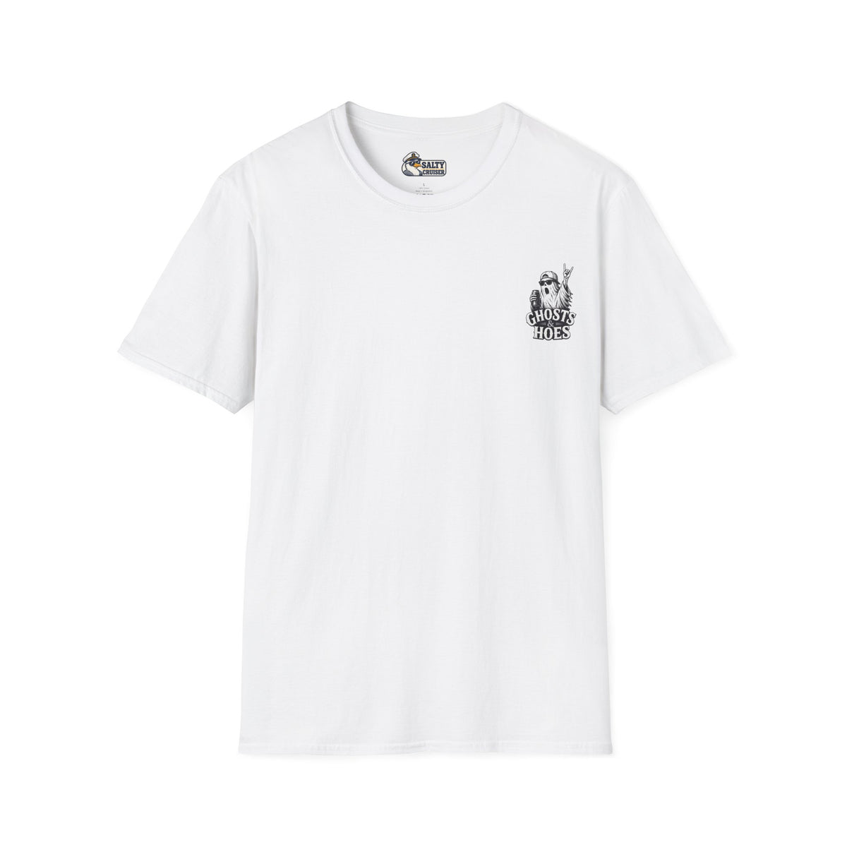 Ghosts & Hoes Speedboat Front and Back Tee
