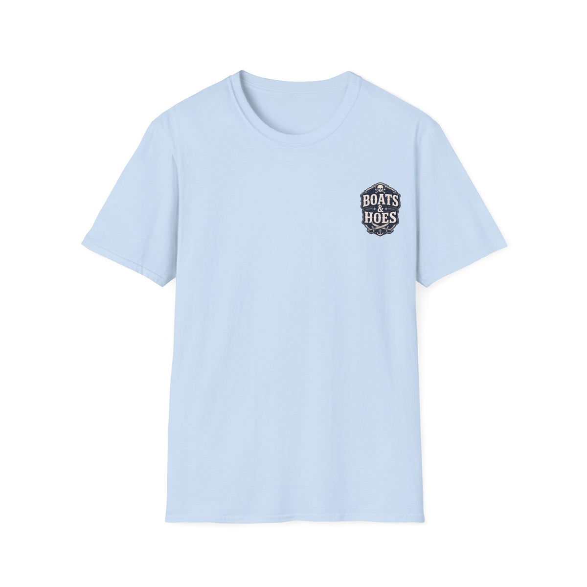 Boats and Hoes Pirate Front and Back Cruise Tee