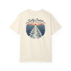 Salty Cruiser Ocean Sunset Front and Back Tee