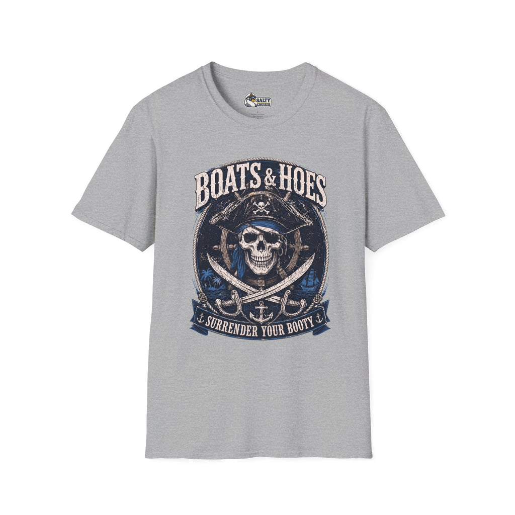 Boats and Hoes Pirate Tee