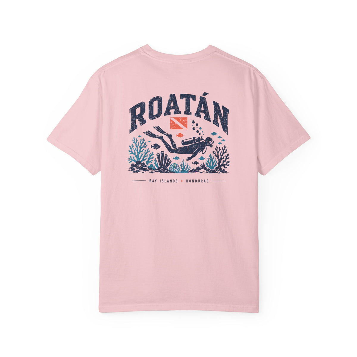 Roatán Scuba Diving Front and Back Tee