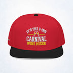 It’s the F-ing Carnival Wine Mixer Embroidered Snapback