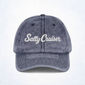 Salty Cruiser Embroidered Vintage Washed Cap