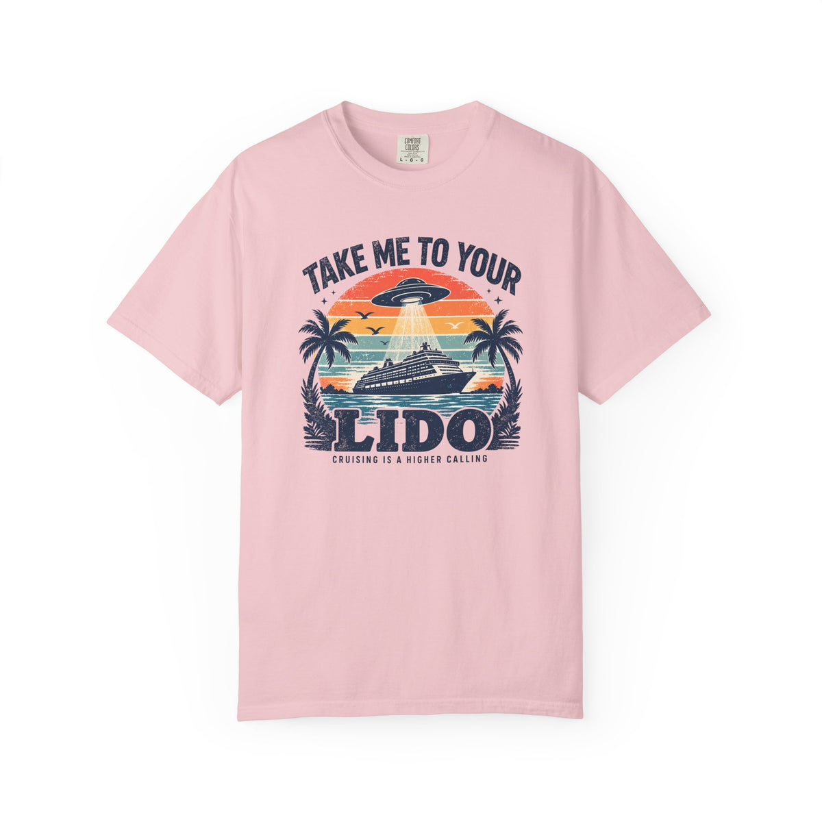 Take Me to Your Lido Retro UFO Cruise Tee