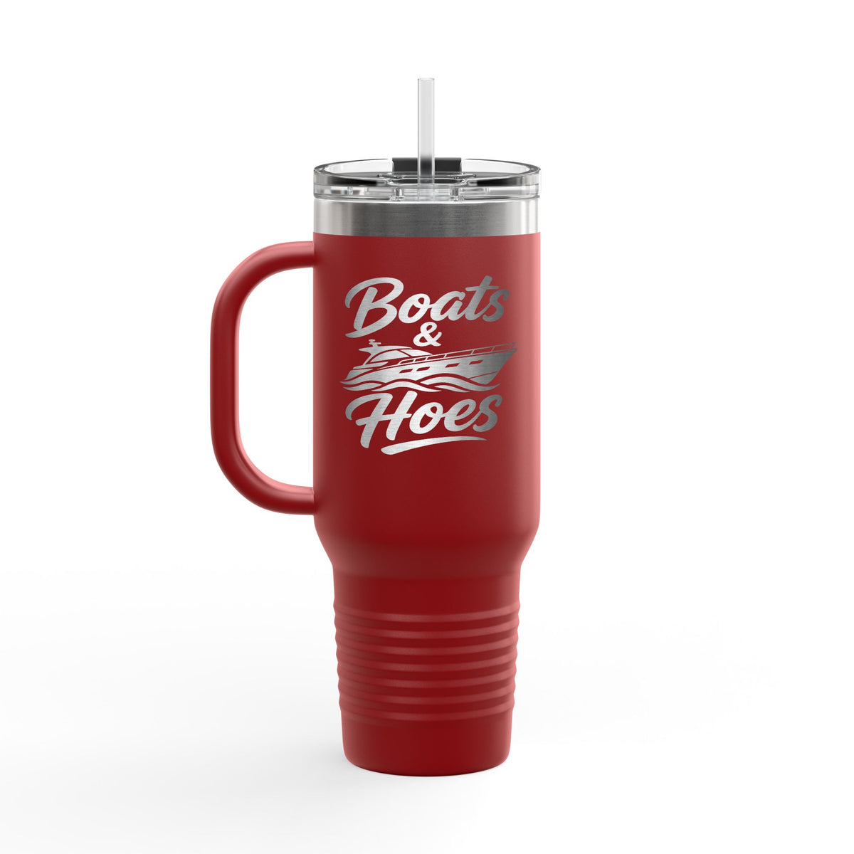 Boats & Hoes Engraved 40oz Travel Mug