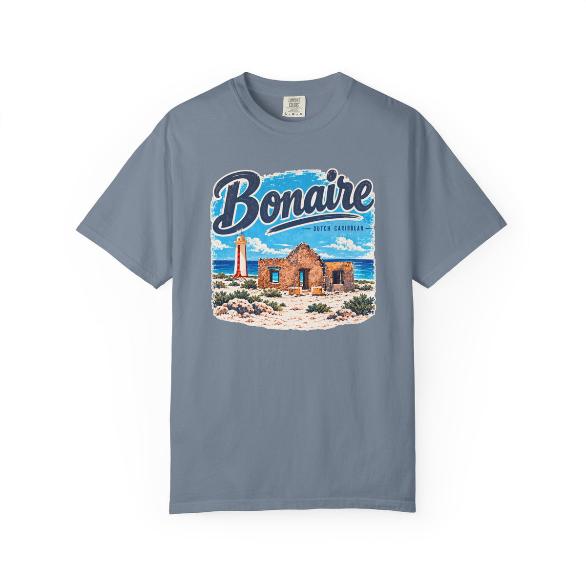 Bonaire Dutch Caribbean Lighthouse Ruins Tee
