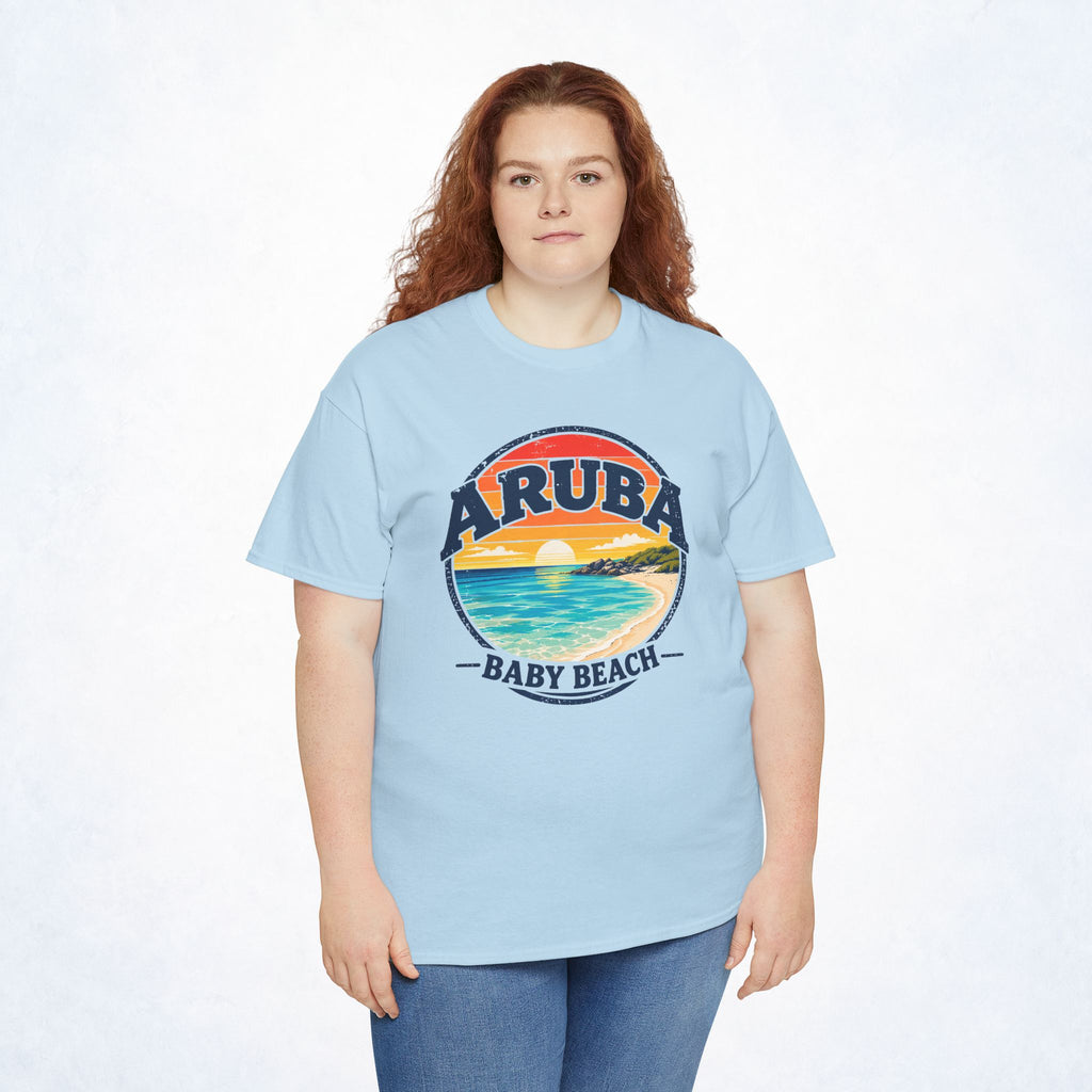 Aruba Baby Beach Retro Tee