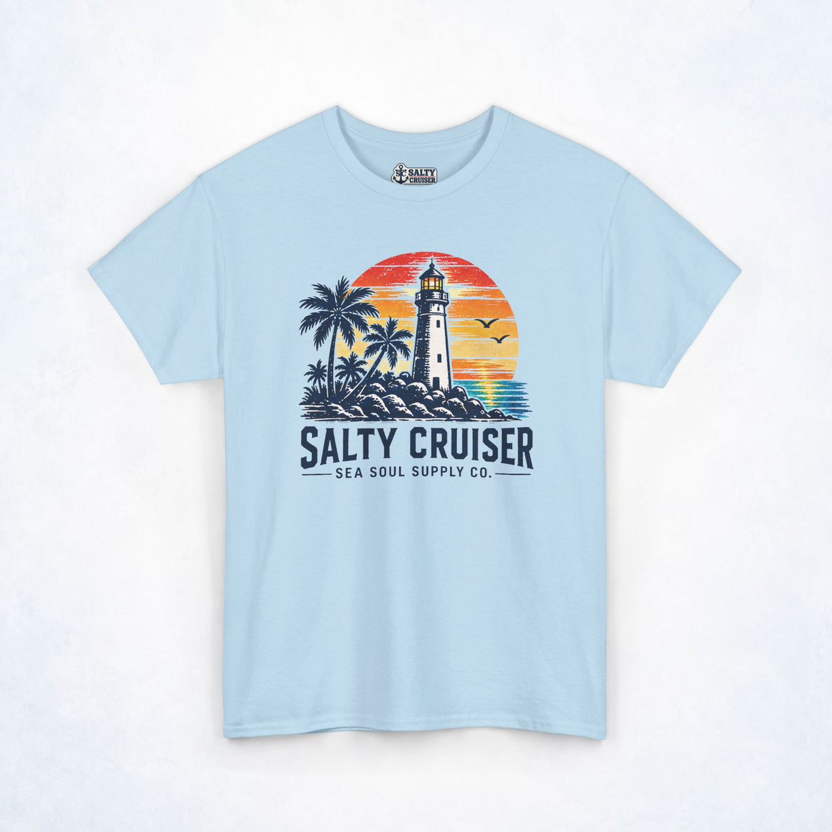 Salty Cruiser Sea Soul Supply Co. Lighthouse Tee