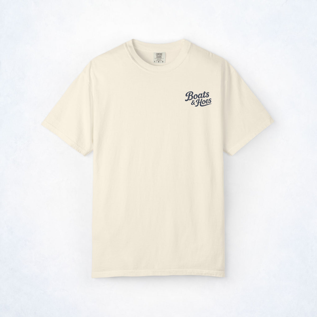 Boats & Hoes Retro Beach Cruise Tee - Comfort Colors