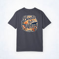 Boats & Hoes Retro Beach Cruise Tee - Comfort Colors