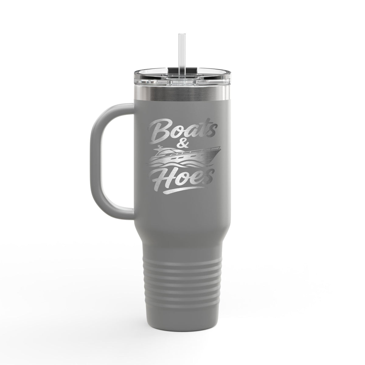 Boats & Hoes Engraved 40oz Travel Mug