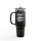 Boats & Hoes Engraved 40oz Travel Mug