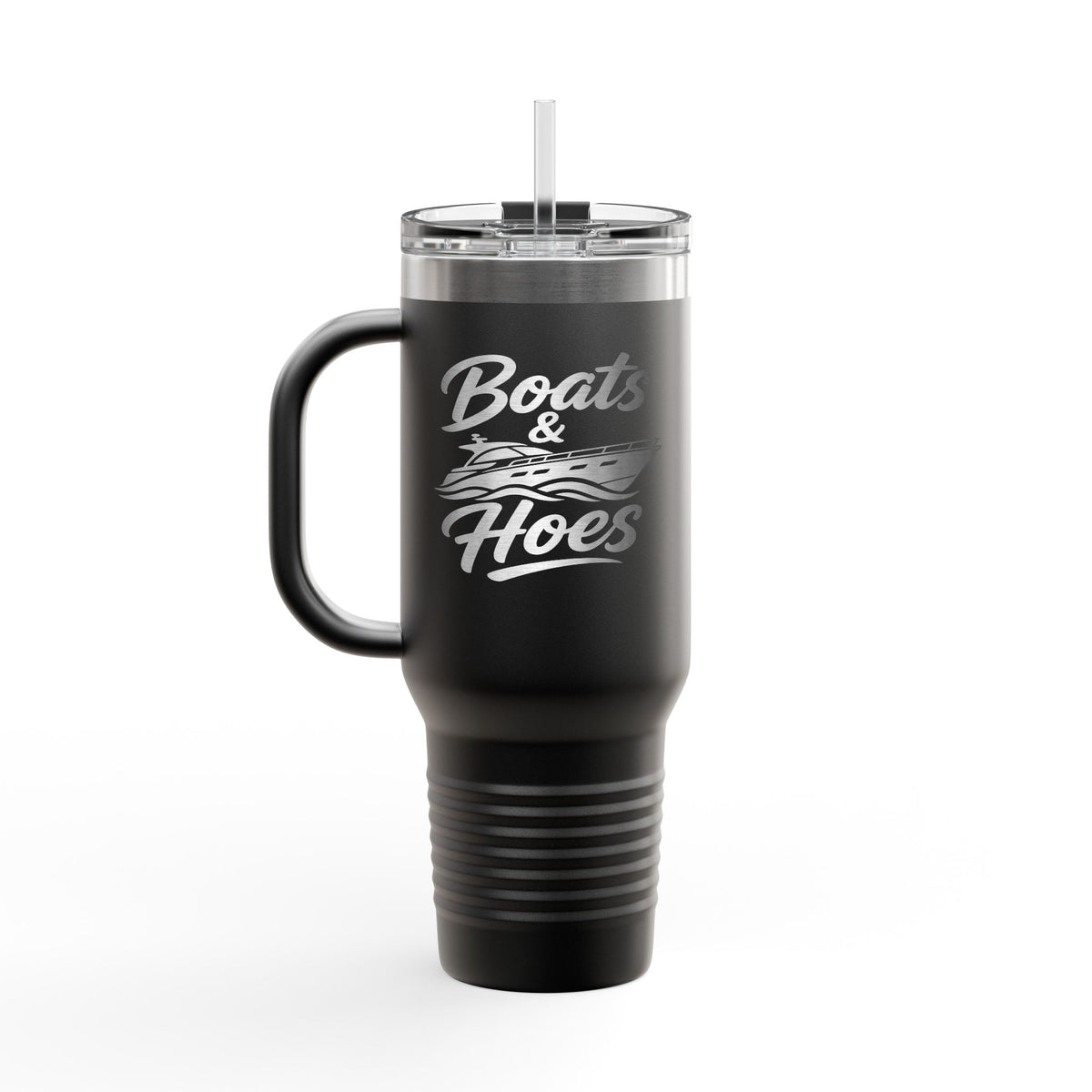 Boats & Hoes Engraved 40oz Travel Mug