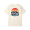 Salty Cruiser Sunset Cruise Front and Back Tee