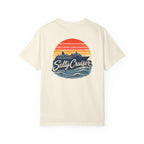 Salty Cruiser Sunset Cruise Front and Back Tee