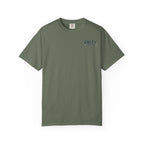 Salty Cruiser Sunset Cruise Front and Back Tee