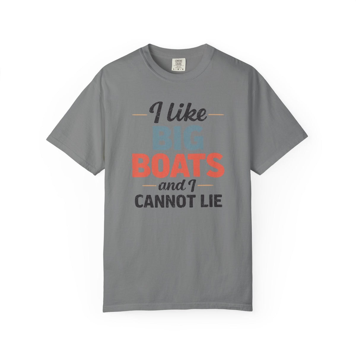 I Like Big Boats and I Cannot Lie Retro Cruise Tee