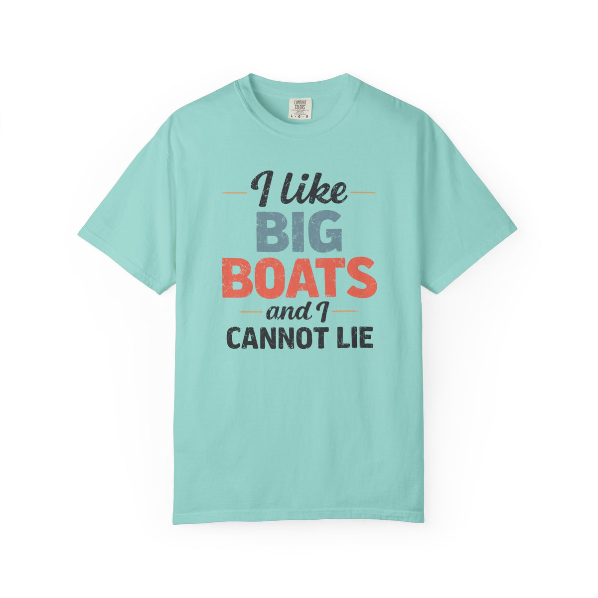 I Like Big Boats and I Cannot Lie Retro Cruise Tee