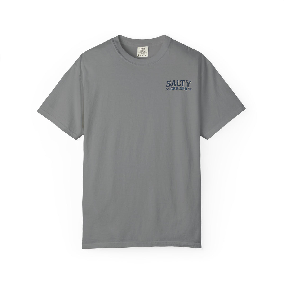 Salty Cruiser Ocean Sunset Front and Back Tee