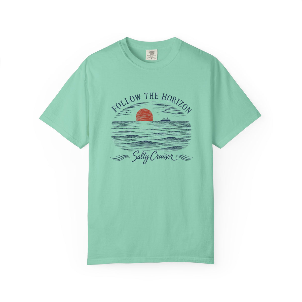 Follow the Horizon Coastal Cruise Tee