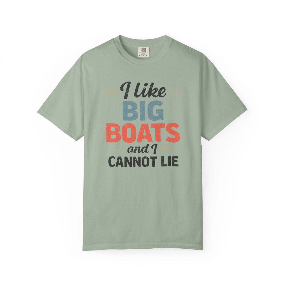 I Like Big Boats and I Cannot Lie Retro Cruise Tee