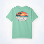 Psalm 104:24-25 There Is the Sea Christian Cruise Front & Back Tee