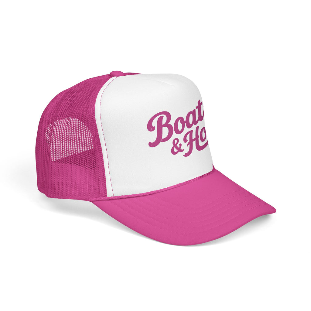 Boats and Hoes Retro Foam Trucker Hat