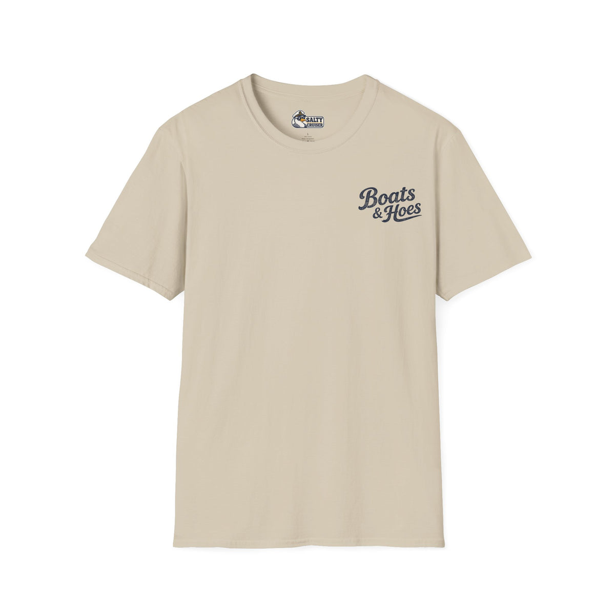 Boats and Hoes Speedboat Front and Back Tee