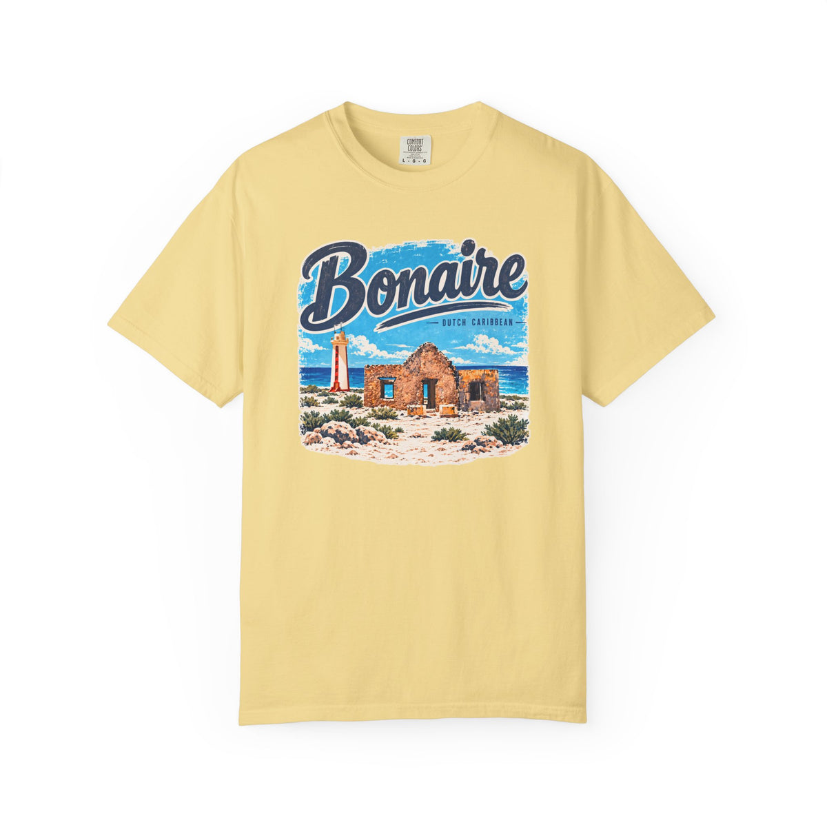 Bonaire Dutch Caribbean Lighthouse Ruins Tee