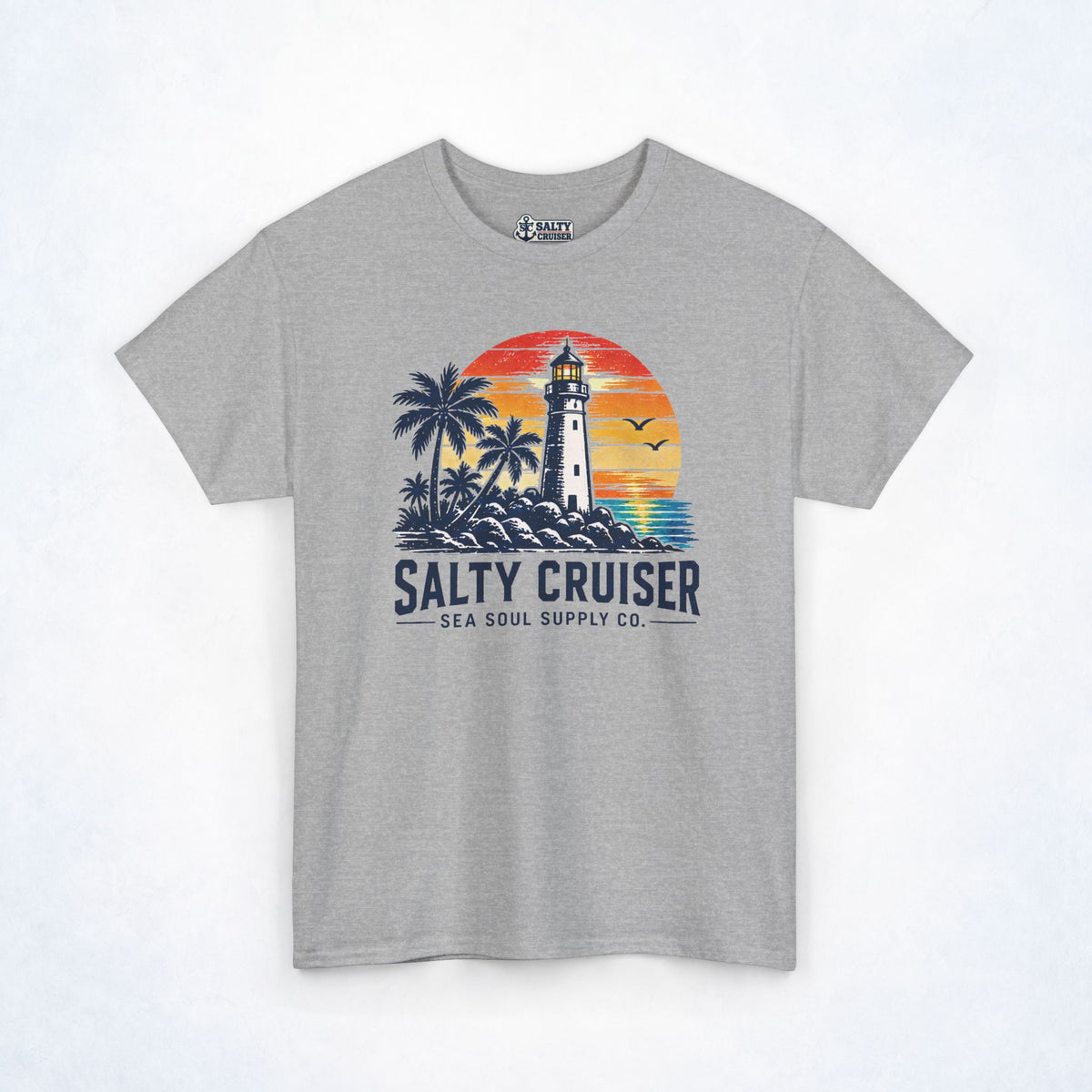 Salty Cruiser Sea Soul Supply Co. Lighthouse Tee