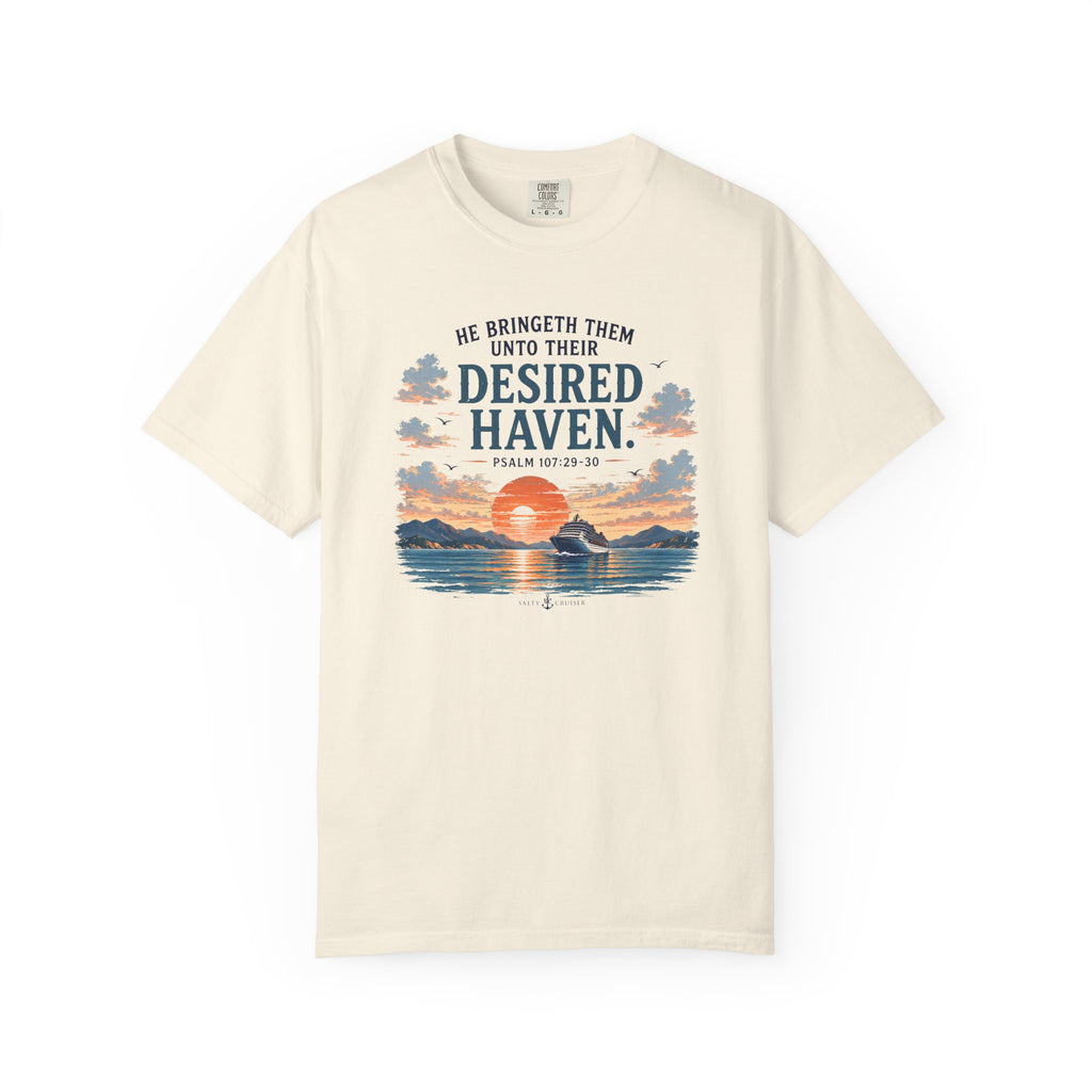 Desired Haven, Psalm 107:29–30