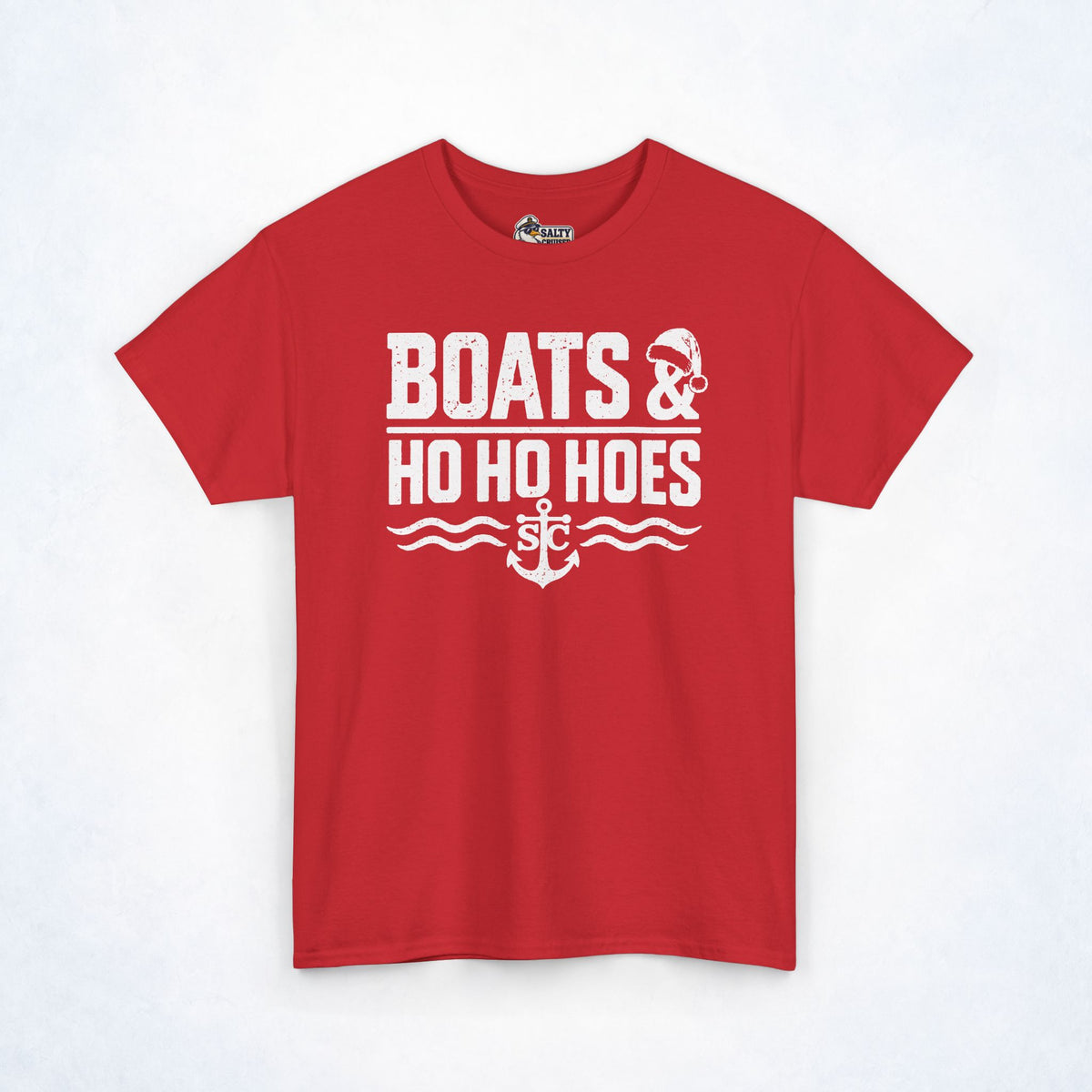 Boats & Ho Ho Hoes Christmas Cruise Tee