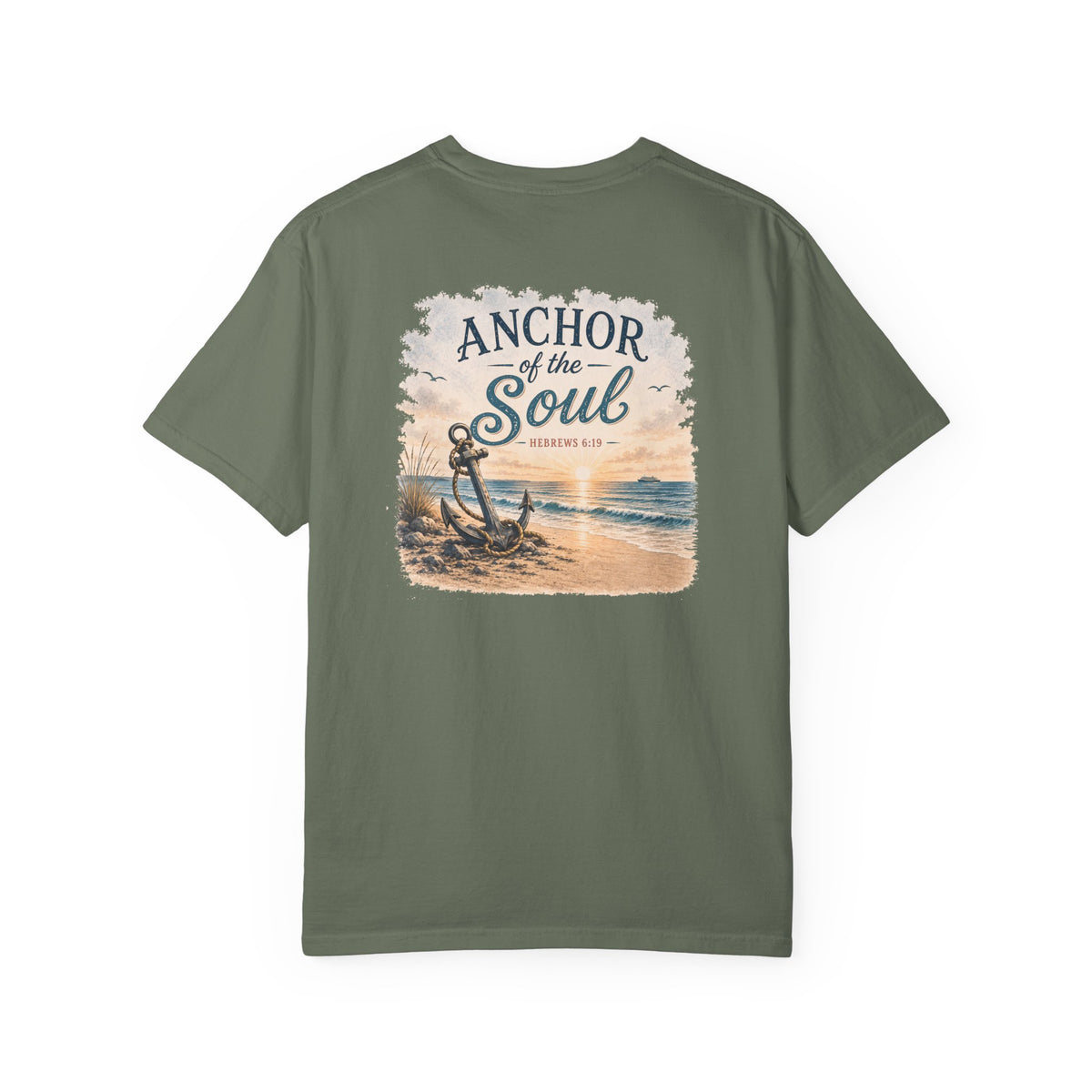 Anchor of the Soul, Hebrews 6:19, Front and Back