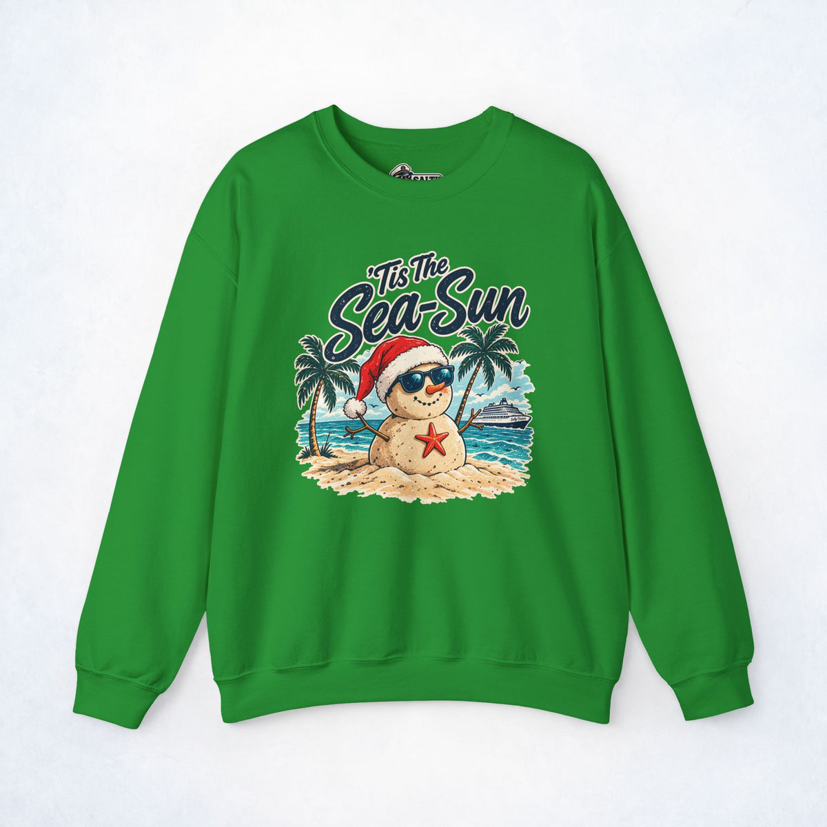 ’Tis the Sea-Sun Christmas Cruise Sweatshirt