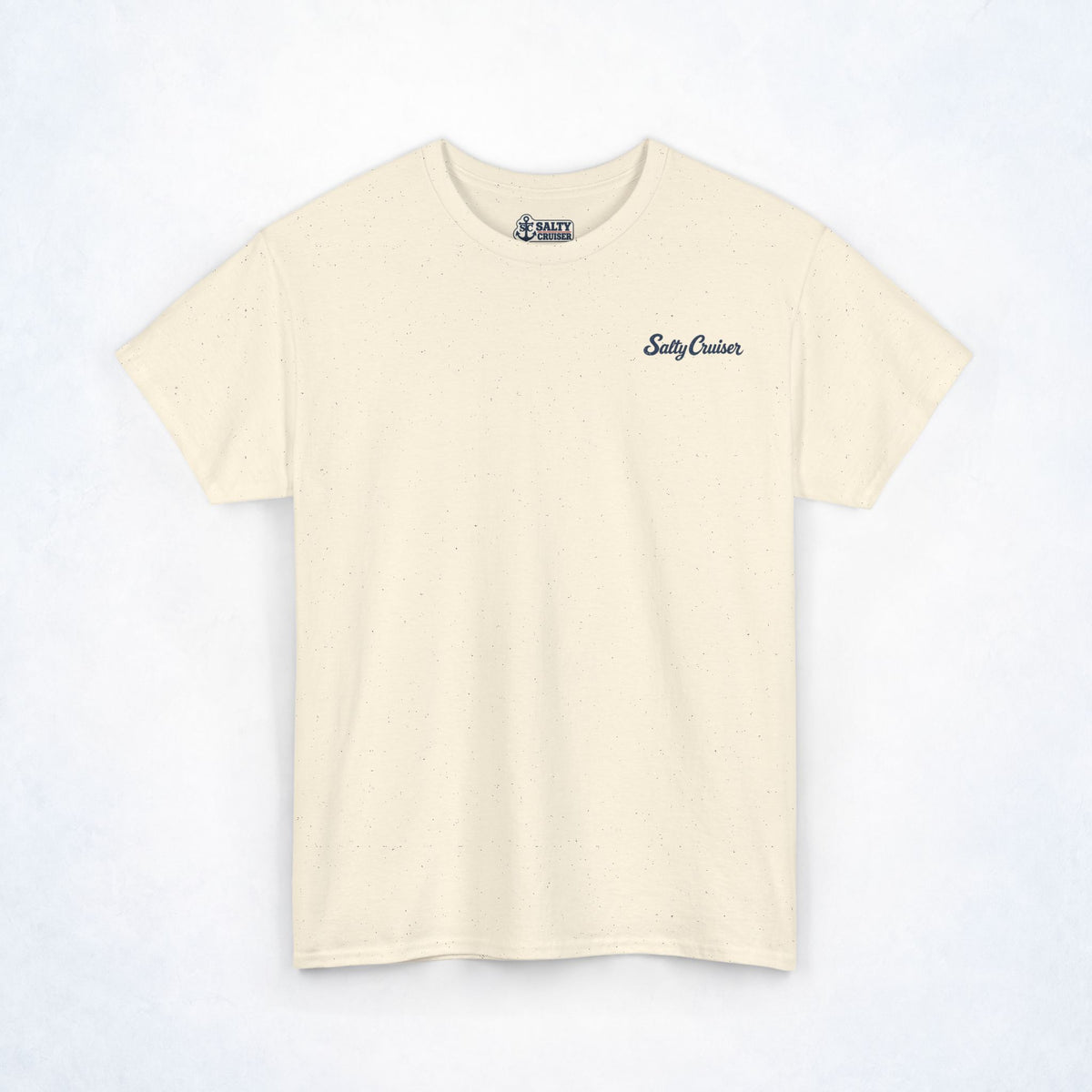 Salty Cruiser Tropical Pier Front and Back Tee