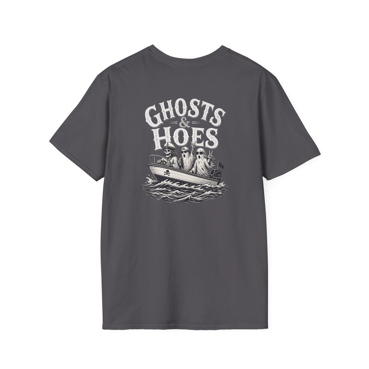 Ghosts & Hoes Speedboat Front and Back Tee