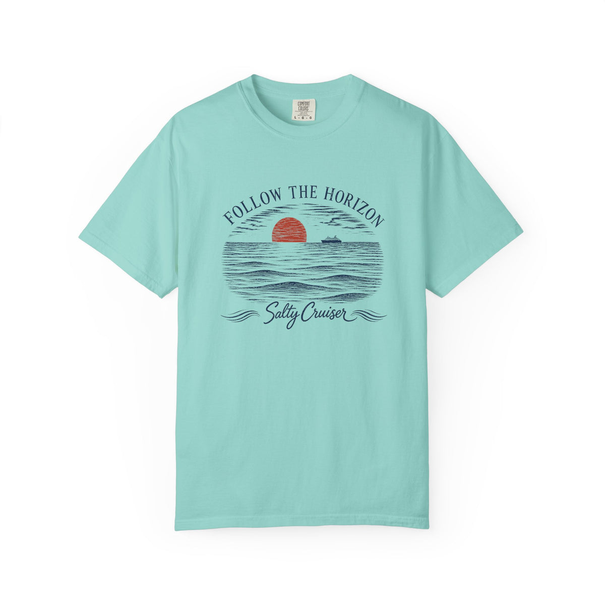 Follow the Horizon Coastal Cruise Tee
