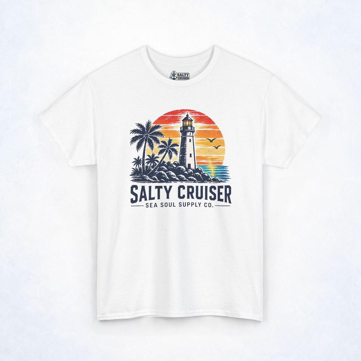 Salty Cruiser Sea Soul Supply Co. Lighthouse Tee