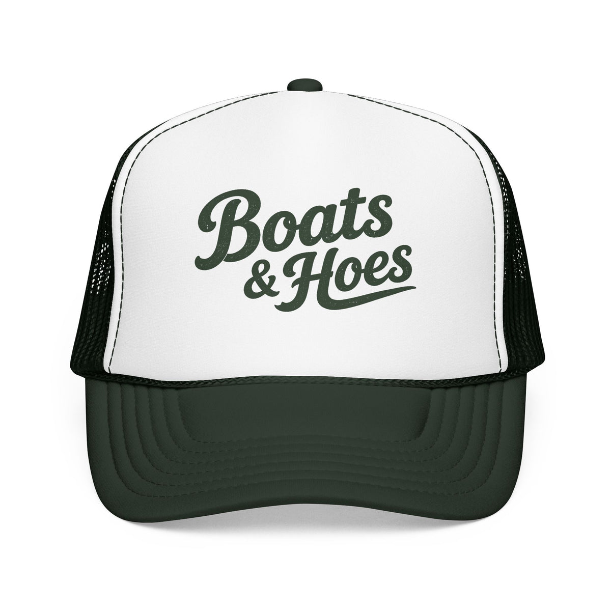 Boats and Hoes Retro Foam Trucker Hat