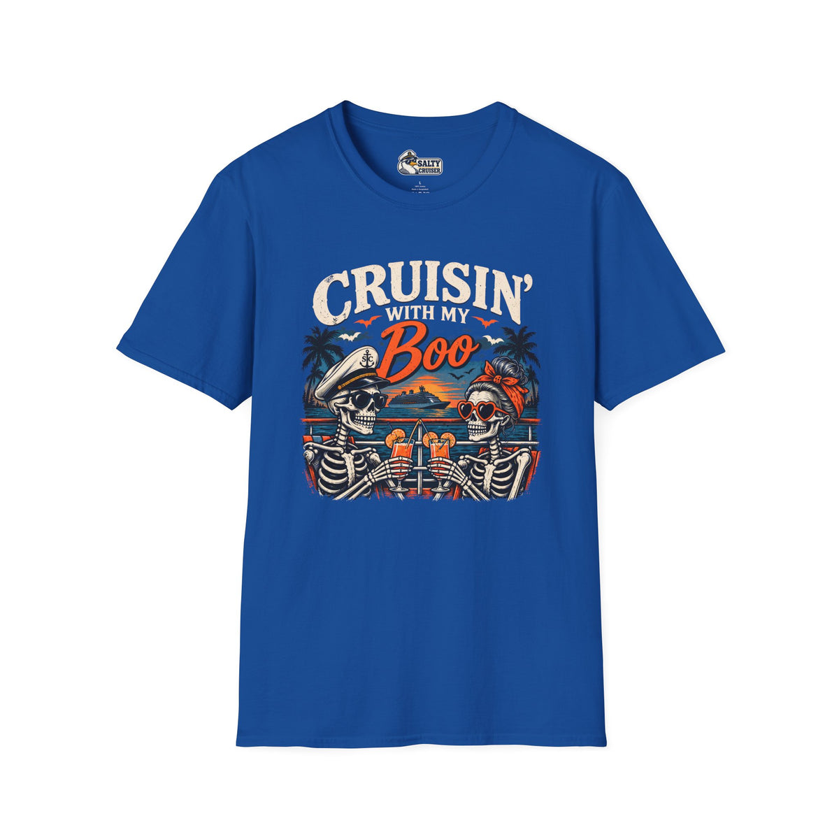 Cruisin’ With My Boo Halloween Cruise Tee