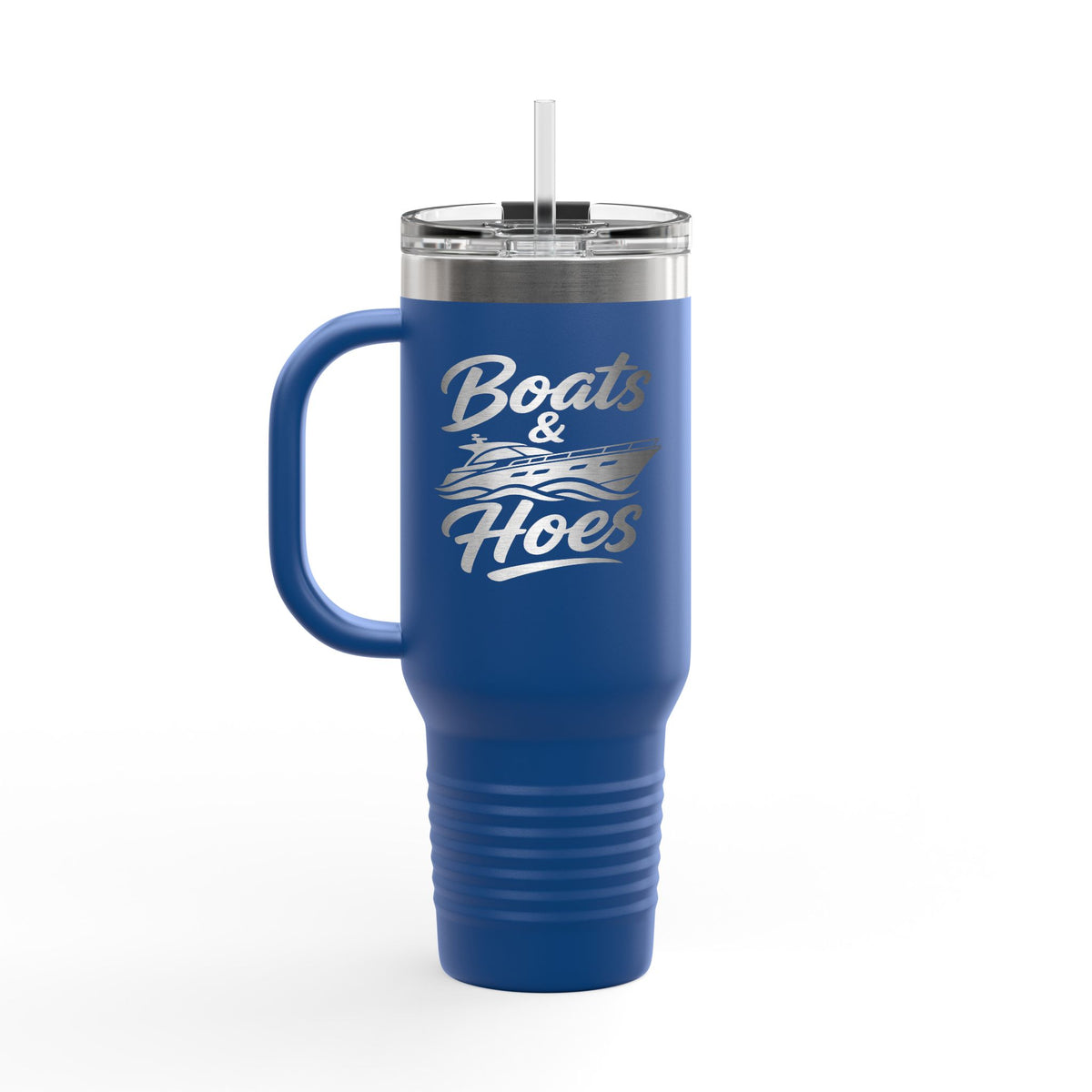 Boats & Hoes Engraved 40oz Travel Mug