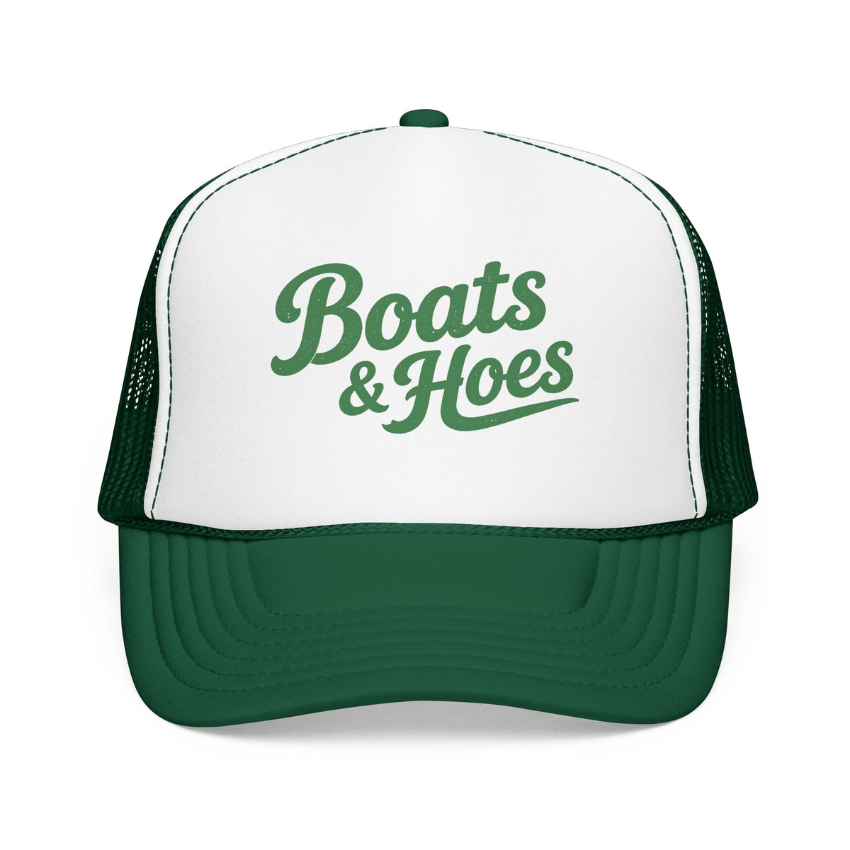 Boats and Hoes Retro Foam Trucker Hat