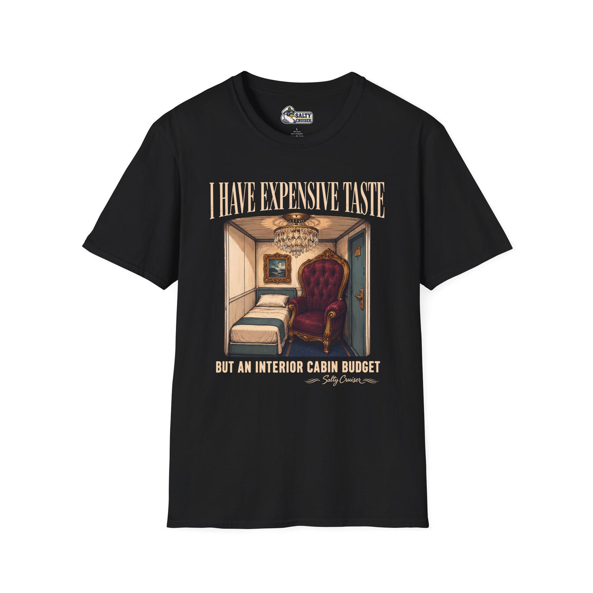Expensive Taste Interior Cabin Budget Tee