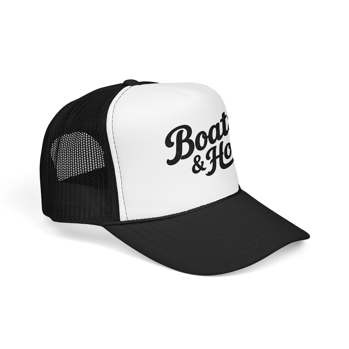 Boats and Hoes Retro Foam Trucker Hat