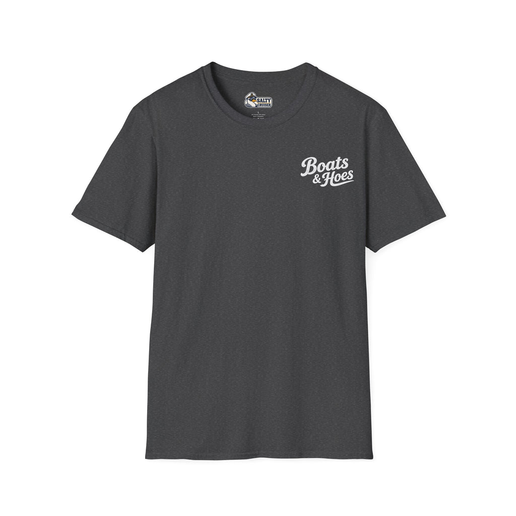 Boats and Hoes Speedboat Front and Back Tee