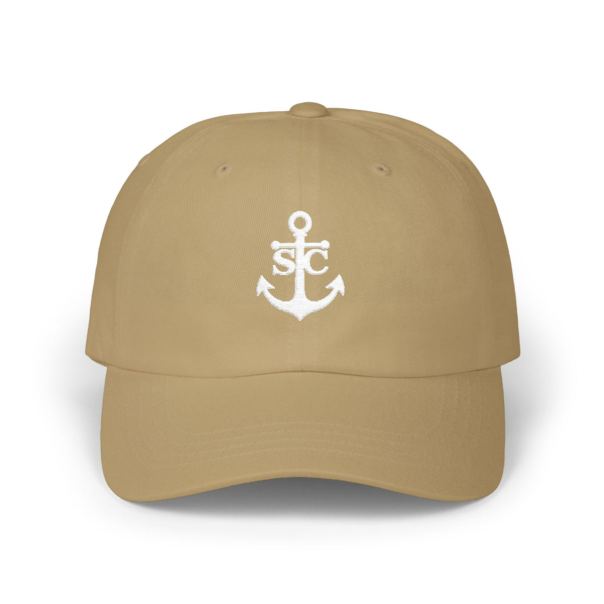 Salty Cruiser Anchor Embroidered Dad Cap