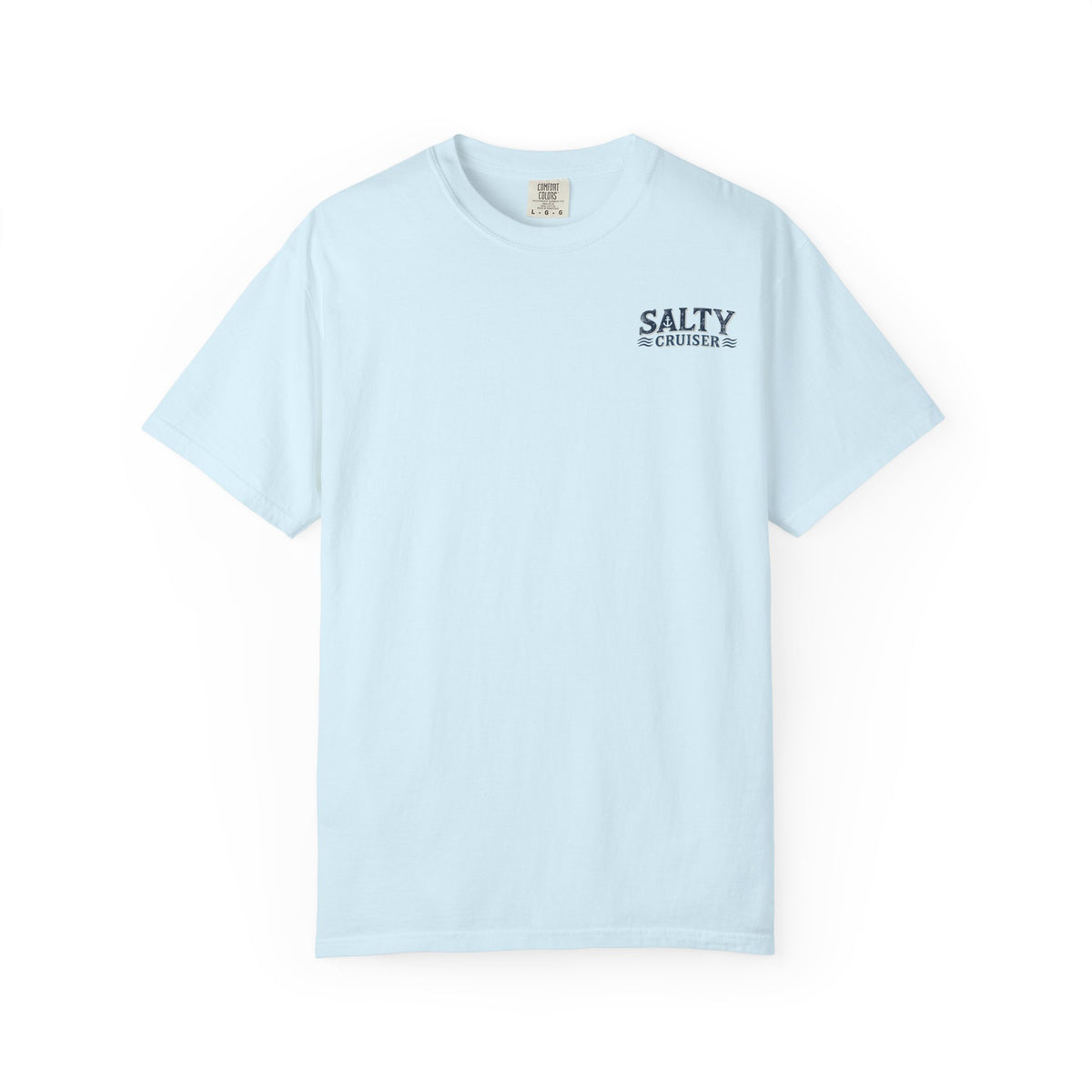 Salty Cruiser Ocean Sunset Front and Back Tee