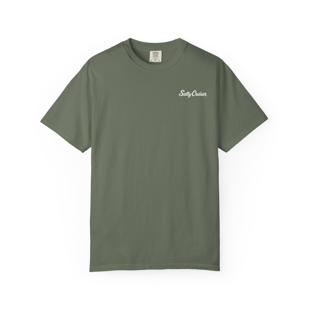 Salty Cruiser Coastal Palm Front and Back Tee