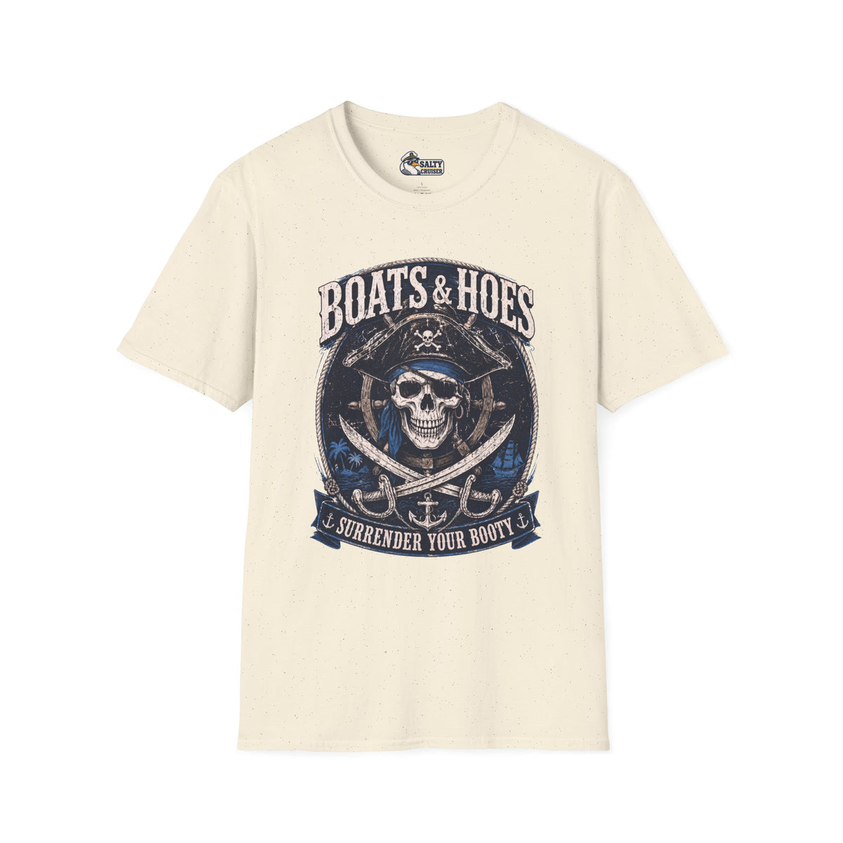 Boats and Hoes Pirate Tee
