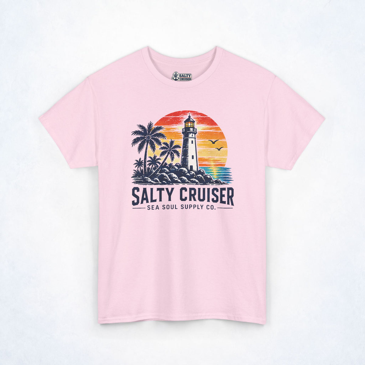 Salty Cruiser Sea Soul Supply Co. Lighthouse Tee
